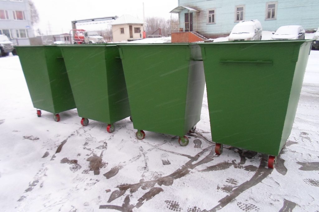 Контейнеры для мусора в Архангельске