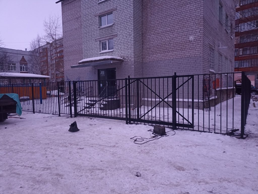 Откатные ворота ворота в Архангельске